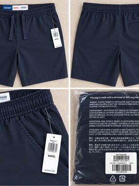 NWT Old Navy Jogger Built-In Flex 5” Shorts XXXXL Navy